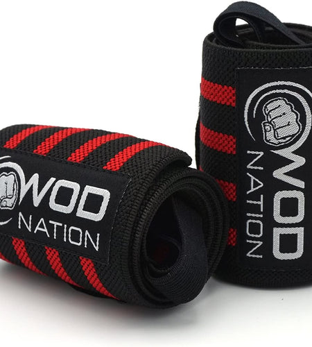 Wrist Wraps for Weightlifting & Strength Training – Professional Gym Straps W/Thumb Loop for Men & Women