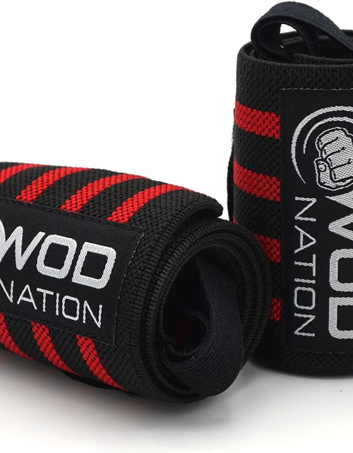 Load image into Gallery viewer, Wrist Wraps for Weightlifting &amp; Strength Training – Professional Gym Straps W/Thumb Loop for Men &amp; Women
