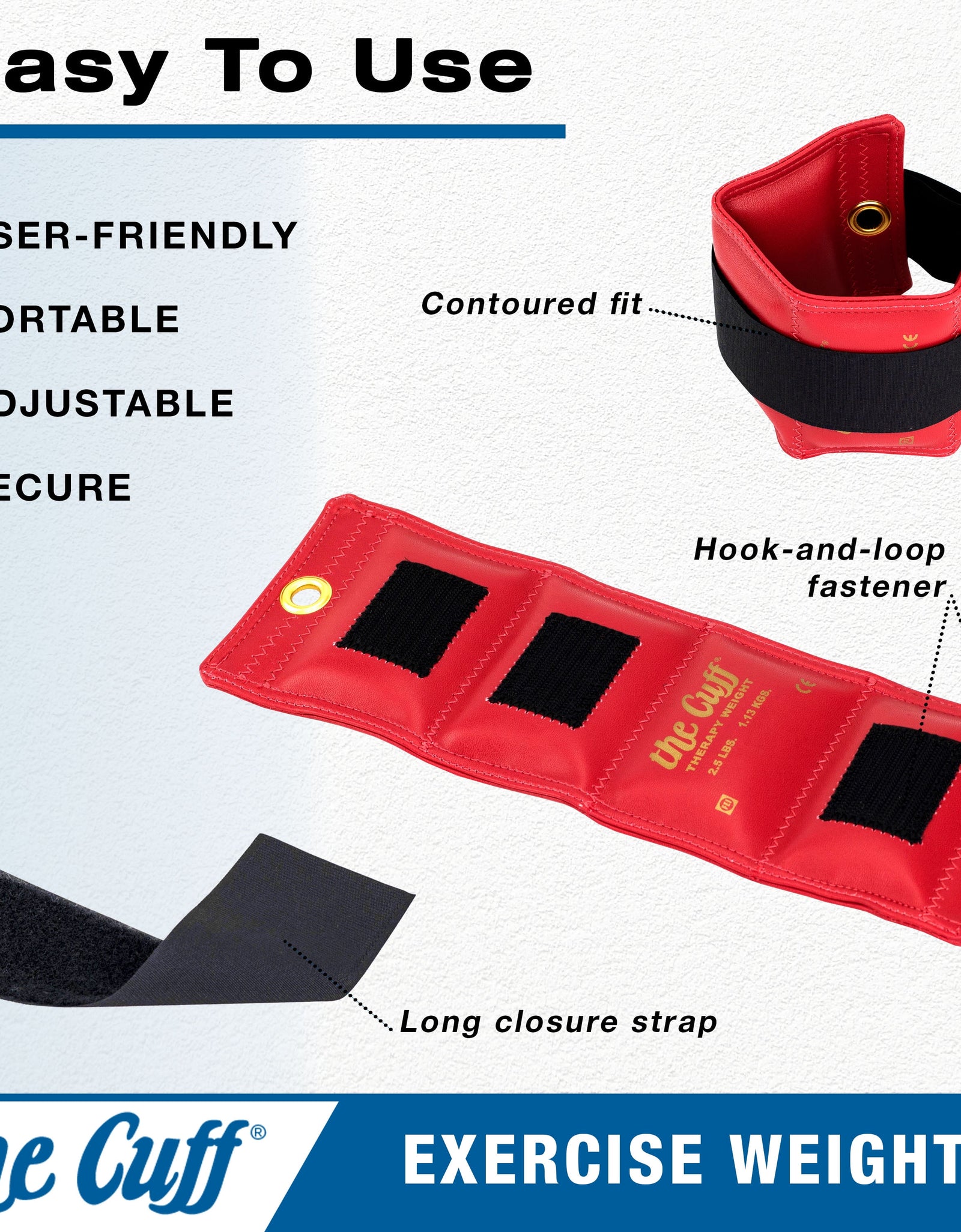 Original Adjustable Ankle and Wrist Weight for Yoga, Dance, Running, Cardio, Aerobics, Toning, and Physical Therapy. 10 Lb - Brown