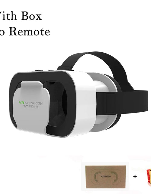 Load image into Gallery viewer, VR Glasses 3D Virtual Reality Headset Devices Helmet Lenses Goggles Smart for Smartphones Phone Cell Mobile Game Viar Viewer Set
