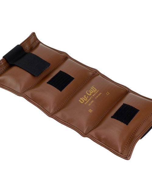 Load image into Gallery viewer, Original Adjustable Ankle and Wrist Weight for Yoga, Dance, Running, Cardio, Aerobics, Toning, and Physical Therapy. 10 Lb - Brown
