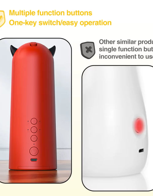 Load image into Gallery viewer, Automatic Cat Laser Toys Interactive Smart Teasing 360 Irregular Rotation Cat Exercise Sports Handheld Electronic Cat Toys
