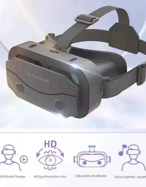 Load image into Gallery viewer, VR Glasses 3D Virtual Reality Headset Devices Helmet Lenses Goggles Smart for Smartphones Phone Cell Mobile Game Viar Viewer Set
