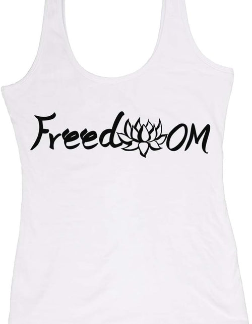 Load image into Gallery viewer, Organic Cotton Yoga Workout Tank Top Moon Phases Shirts Tops Tees Tanks for Women
