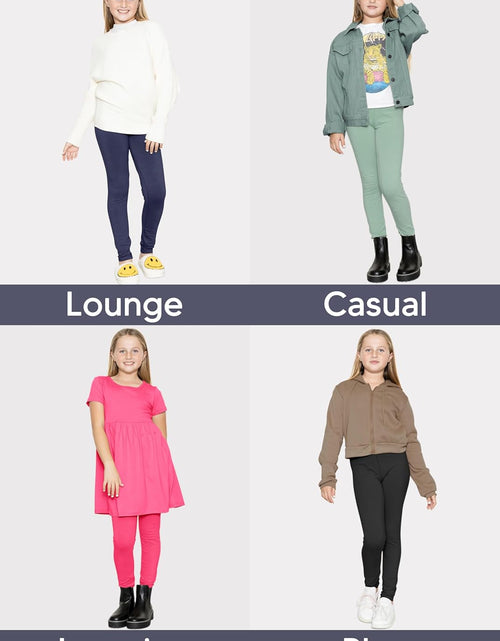 Load image into Gallery viewer, Oh so Soft Solid and Print Youth Girls and Youth plus Size Leggings
