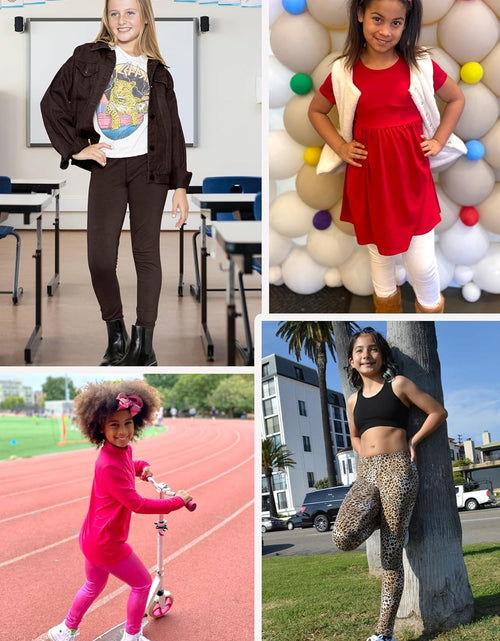 Load image into Gallery viewer, Oh so Soft Solid and Print Youth Girls and Youth plus Size Leggings
