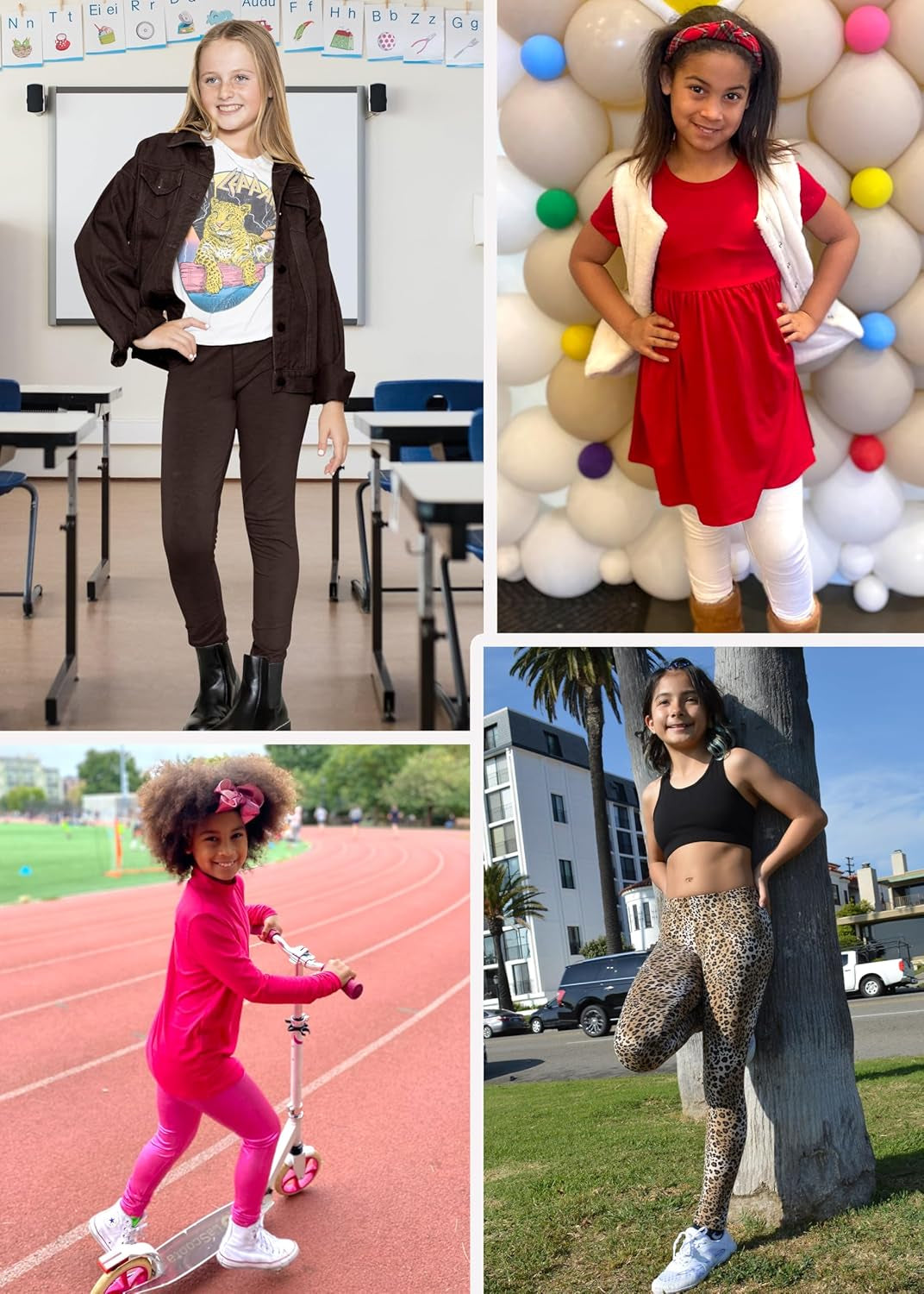 Oh so Soft Solid and Print Youth Girls and Youth plus Size Leggings