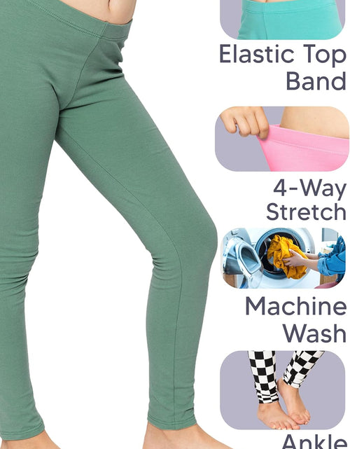 Load image into Gallery viewer, Oh so Soft Solid and Print Youth Girls and Youth plus Size Leggings

